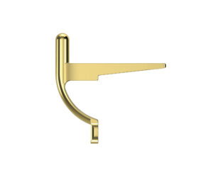 Tail hook for a storm hook-brass