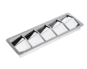 5-louvered ventilator-stainless steel